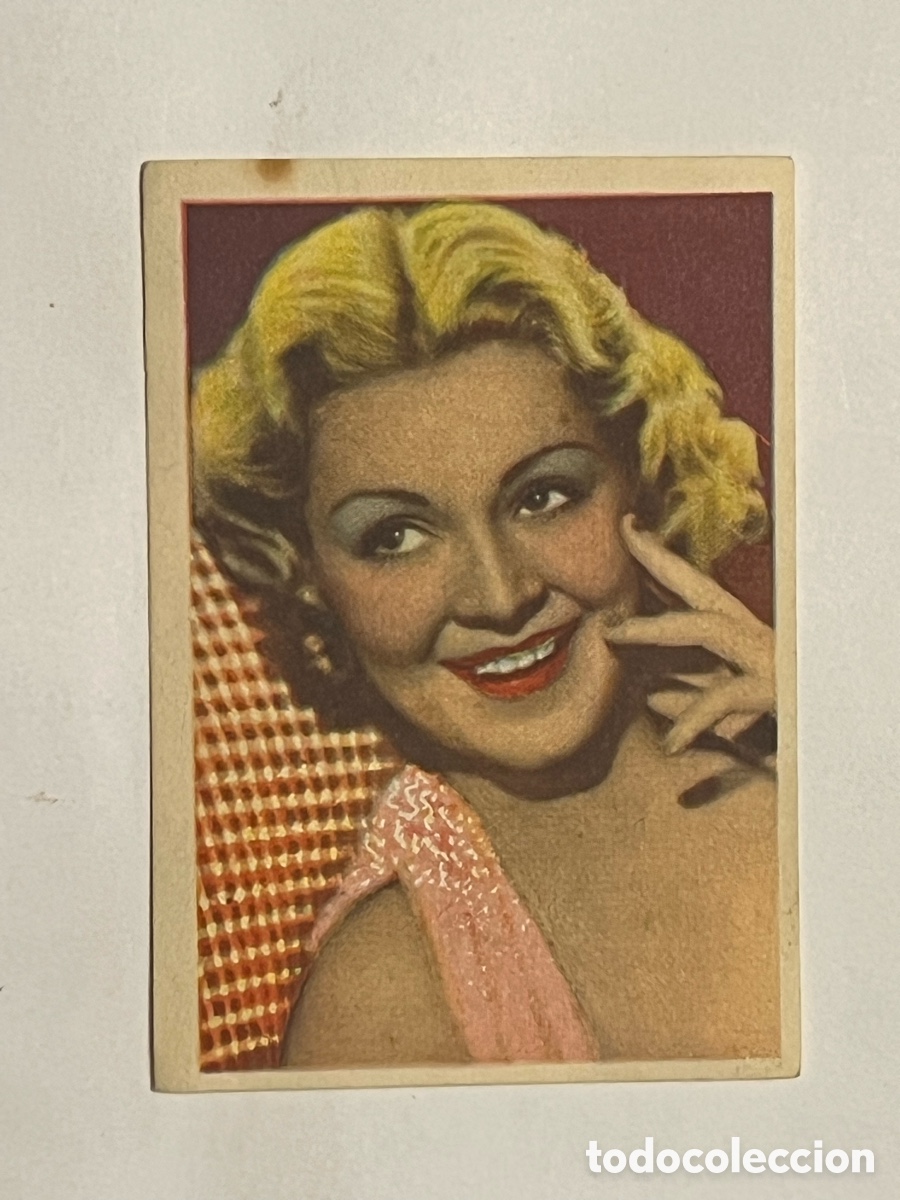 Coleccionismo Cromos antiguos: CLAIRE TREVOR. Cromos Cine Foto. Bruguera Hoja G-4, N.&deg; 10