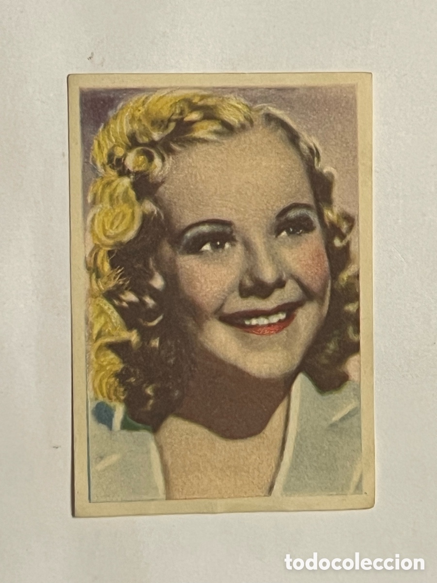 Coleccionismo Cromos antiguos: Sonja Henie.. Cromos Cine Foto. Bruguera Hoja G-4, N.&deg; 7