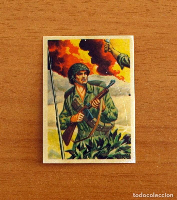 Coleccionismo Cromos antiguos: Fuerzas Armadas - Cromo N&ordm; 58 - Adhesivo Troquelado - Ediciones Maga A&ntilde;o 1981 - Nunca Pegado