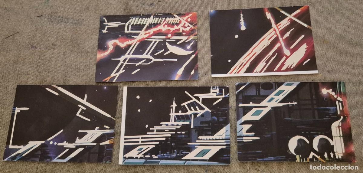 Coleccionismo Cromos antiguos: CROMO NUNCA PEGADO LUM&Iacute;NICO EFECTOS ESPECIALES N&ordm; P7 P11 P12 P17 P23 ASTON 1988 RESERVADOS.