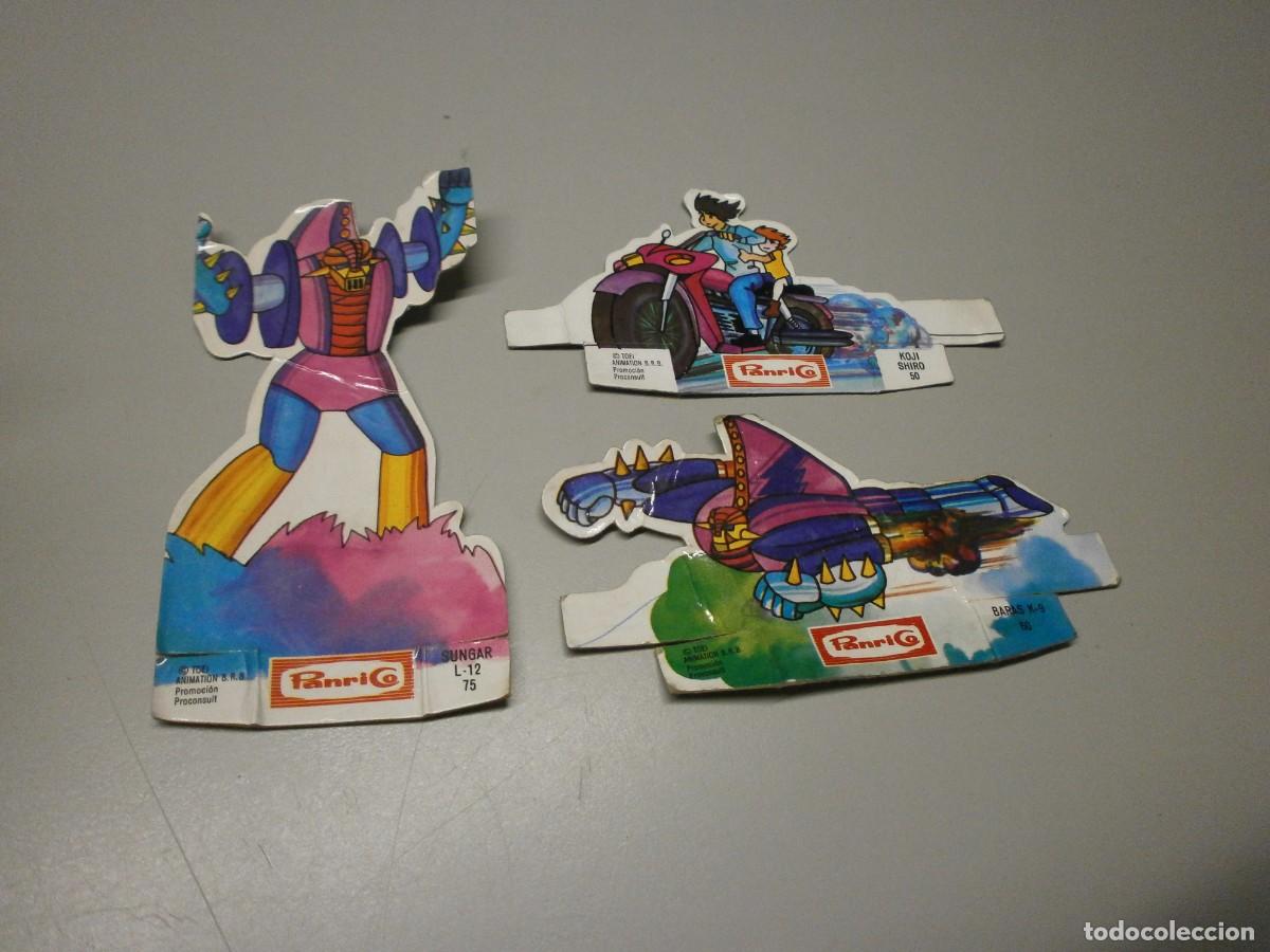 Coleccionismo Cromos antiguos: lote de cromos panrico mazinger z