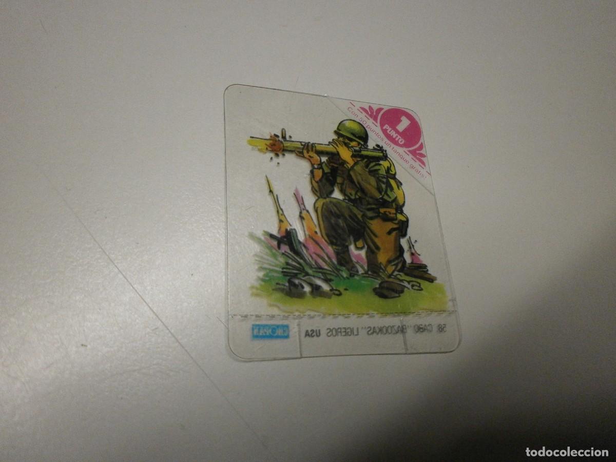 Coleccionismo Cromos antiguos: cromo cropan soldados 1 punto