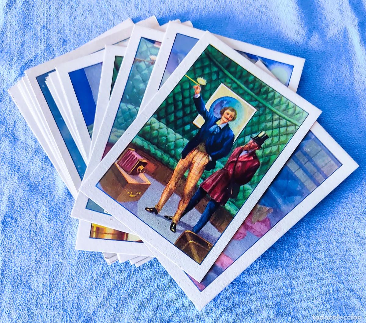 Coleccionismo Cromos antiguos: LOTE DE 24 CROMOS ANTIGUOS DE LA TIERRA A LA LUNA SIN PUBLICIDAD E. BARGU&Ntilde;O