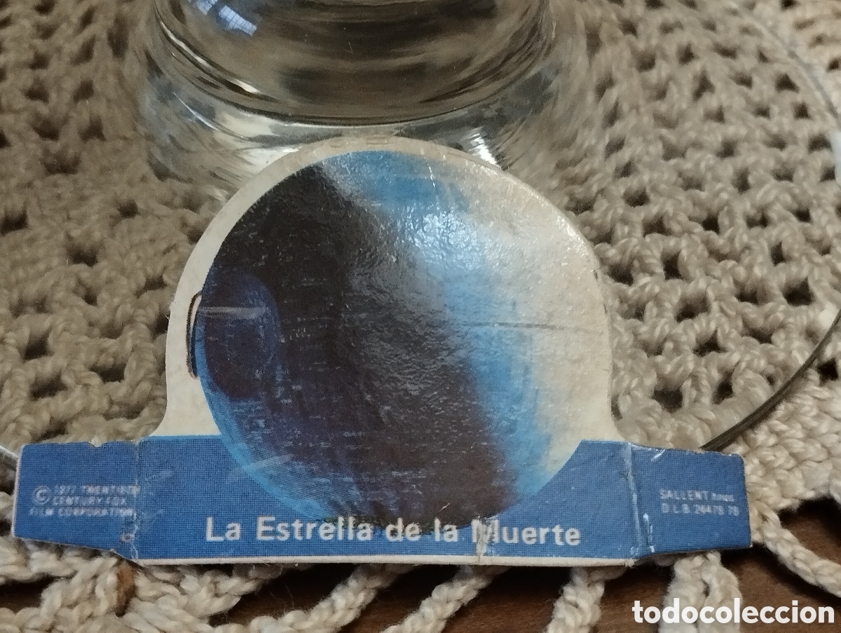 Coleccionismo Cromos antiguos: CROMO TROQUELADO PHOSKITOS START WARS LA GUERRA DE LAS GALAXIAS LA ESTRELLA DE LA MUERTE