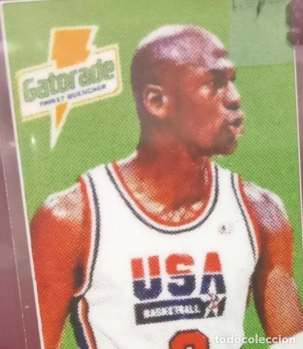 Colecionismo Cromos antigos: CROMO TARJETA MINI CARD MICHAEL JORDAN GATORADE 1992 DREAM TEAM BARCELONA 92 1992 SELLADO DE FABRICA