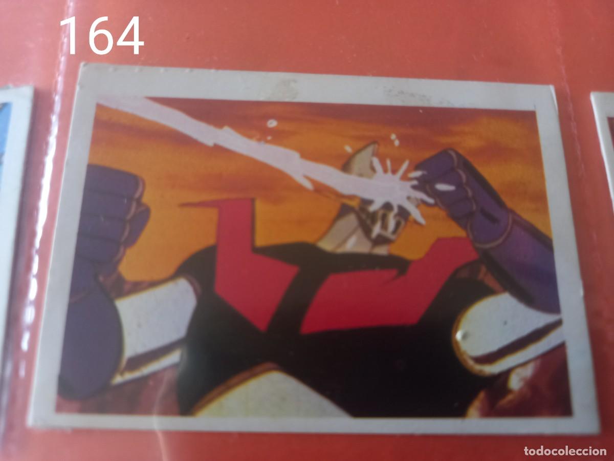 Coleccionismo Cromos antiguos: Cromo n.164 mazinger z-1 despegado