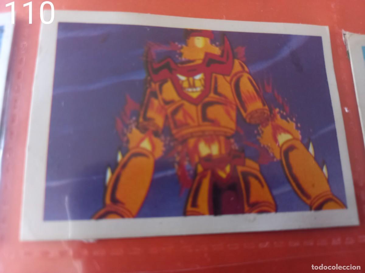 Coleccionismo Cromos antiguos: Cromo n.110 mazinger z-1 despegado