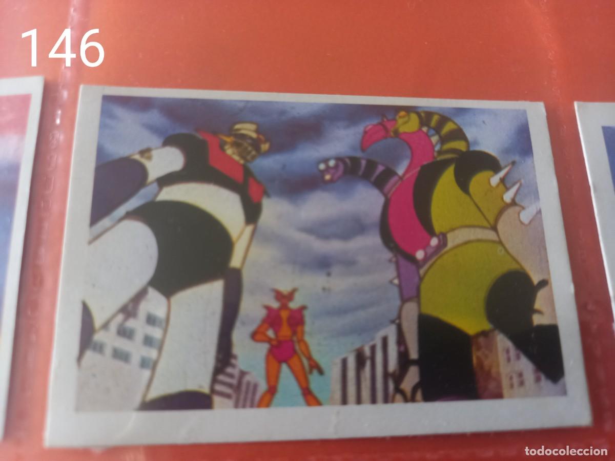 Coleccionismo Cromos antiguos: Cromo n.146 mazinger z-1 despegado