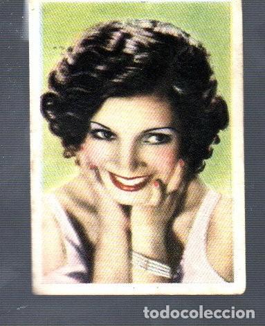 Coleccionismo Cromos antiguos: CROMO DE CINE FOTO DE BRUGUERA HOJA H -2 N &ordm; 6 CONCHITA MONTENEGRO (NO. ESTUVO PEGADO)