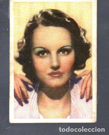 Colecionismo Cromos antigos: CROMO DE CINE FOTO DE BRUGUERA HOJA G -4 N &ordm; 12 ROCHELLE HUDSON (NO. ESTUVO PEGADO)
