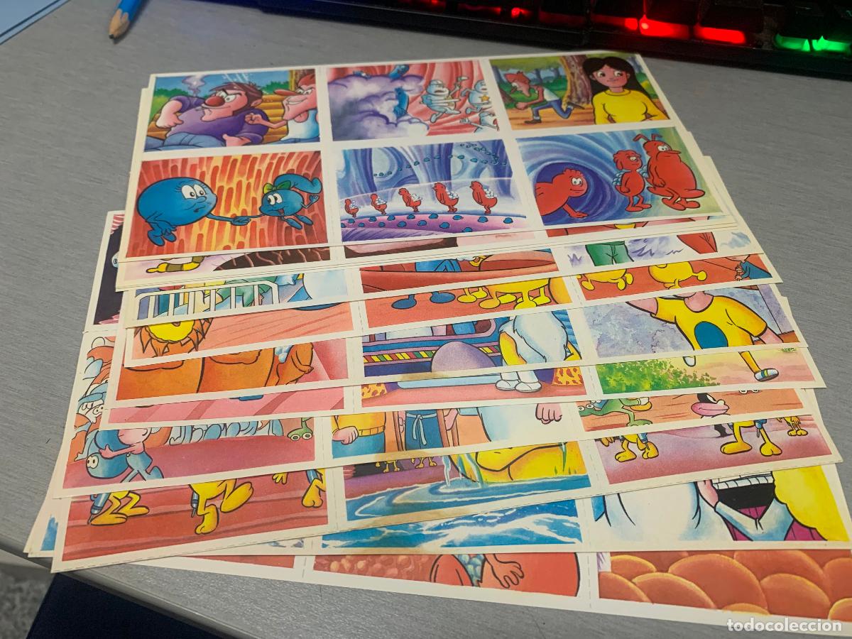 Coleccionismo Cromos antiguos: &Eacute;RASE UNA VEZ... LA VIDA / LOTE CON 72 CROMOS, NUNCA PEGADOS / EL CUERPO HUMANO - MULTILIBRO