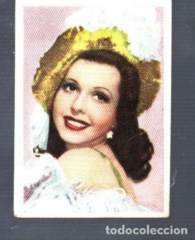Coleccionismo Cromos antiguos: CROMO DE CINE FOTO DE BRUGUERA HOJA G -8 N &ordm; 2 ANN MILLER (NO. ESTUVO PEGADO)