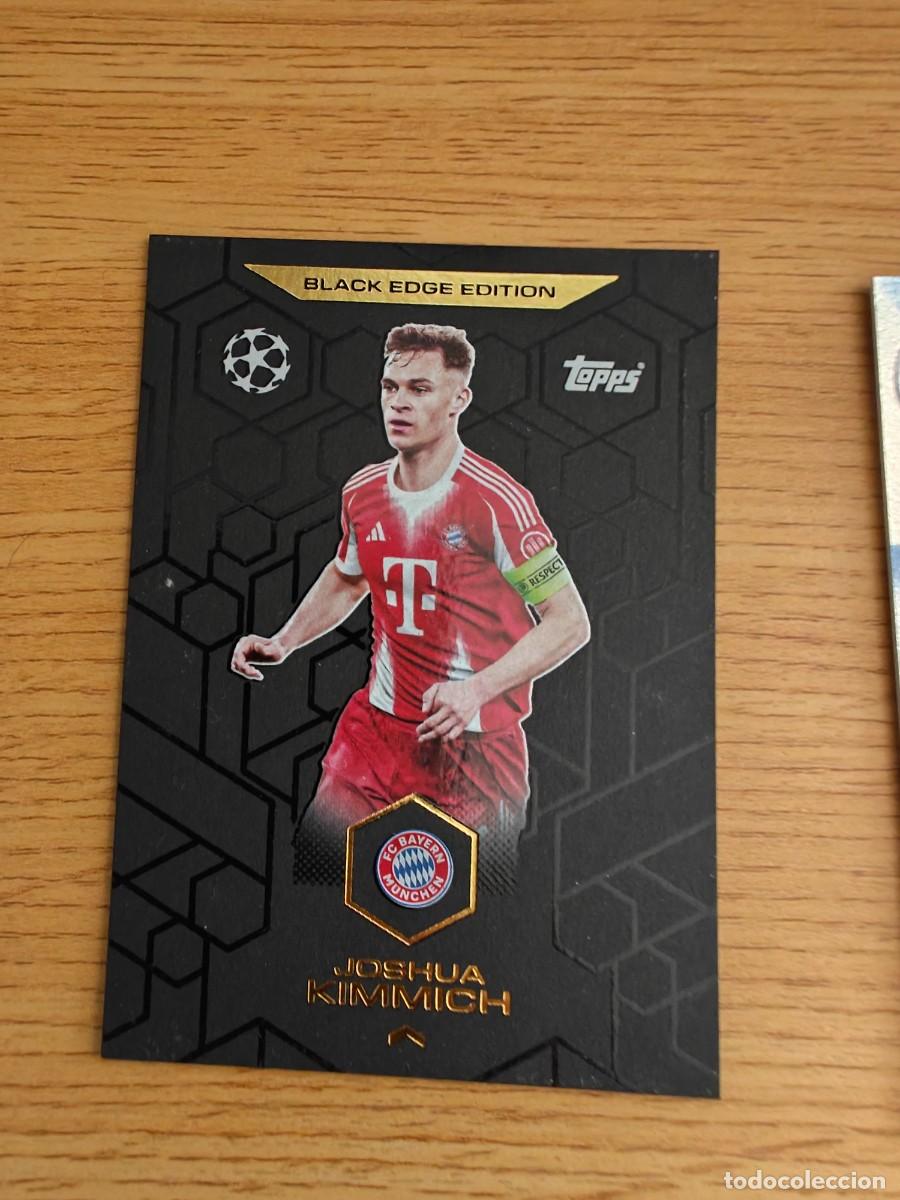 Coleccionismo Cromos antiguos: Joshua Kimmich BE 6 Match Attax 25 26 Black Edge Edition Bayern Munich 2025 2026