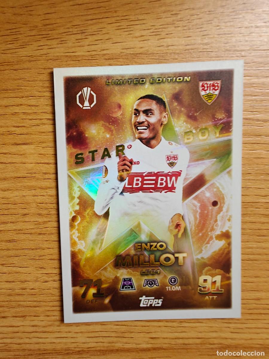 Coleccionismo Cromos antiguos: Enzo Millot LE 21 Match Attax 25 26 Starboy Limited Edition VfB Stuttgart 2025 2026