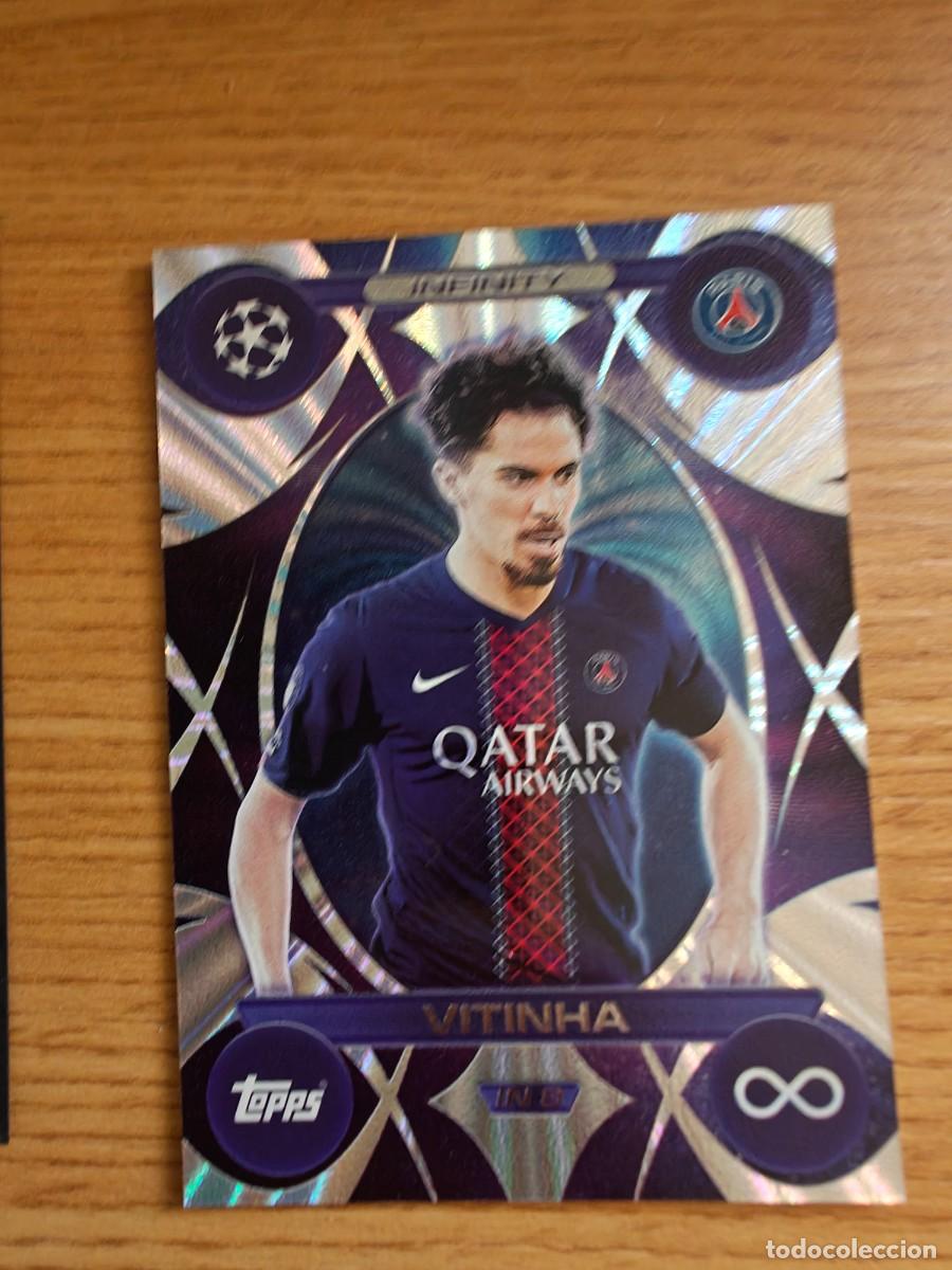 Coleccionismo Cromos antiguos: Vitinha IN 8 Match Attax 25 26 Infinity PSG 2025 2026