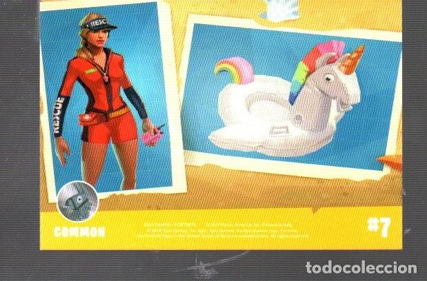 Coleccionismo Cromos antiguos: Trading card. CROMO. FORTNITE - PANINI - N&ordm; 7.COMMON DEL A&Ntilde;O 2019 - EPIC GAMES