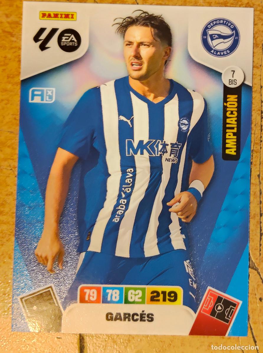 Coleccionismo Cromos antiguos: PANINI ADRENALYN 25/26 2025/2026 #7 BIS GARCES (DEPORTIVO ALAVES)