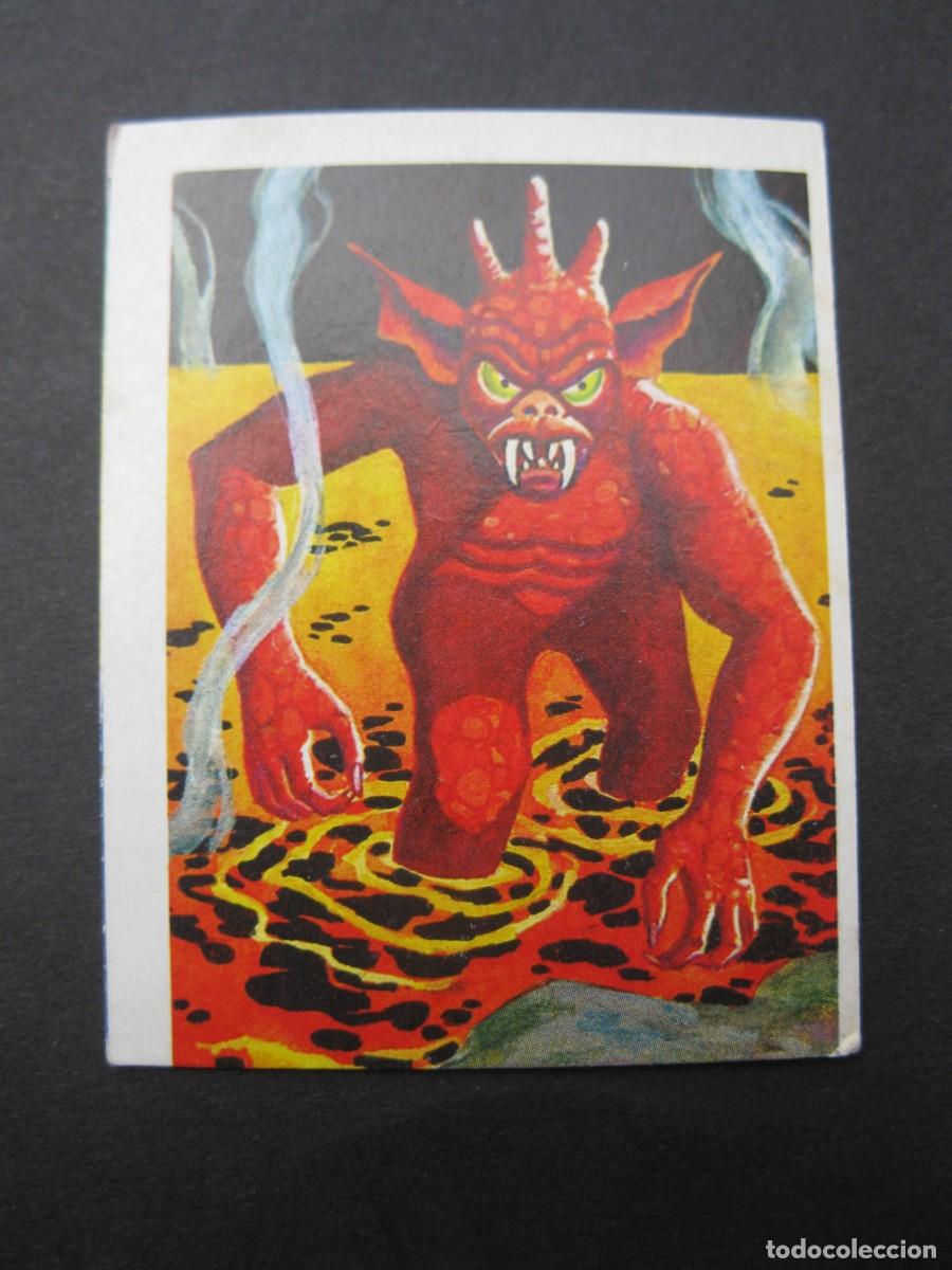 Coleccionismo Cromos antiguos: MONSTRUOS - CROMO N&ordm; 105 - NAKHON - MUNDICROM - NUNCA PEGADO.