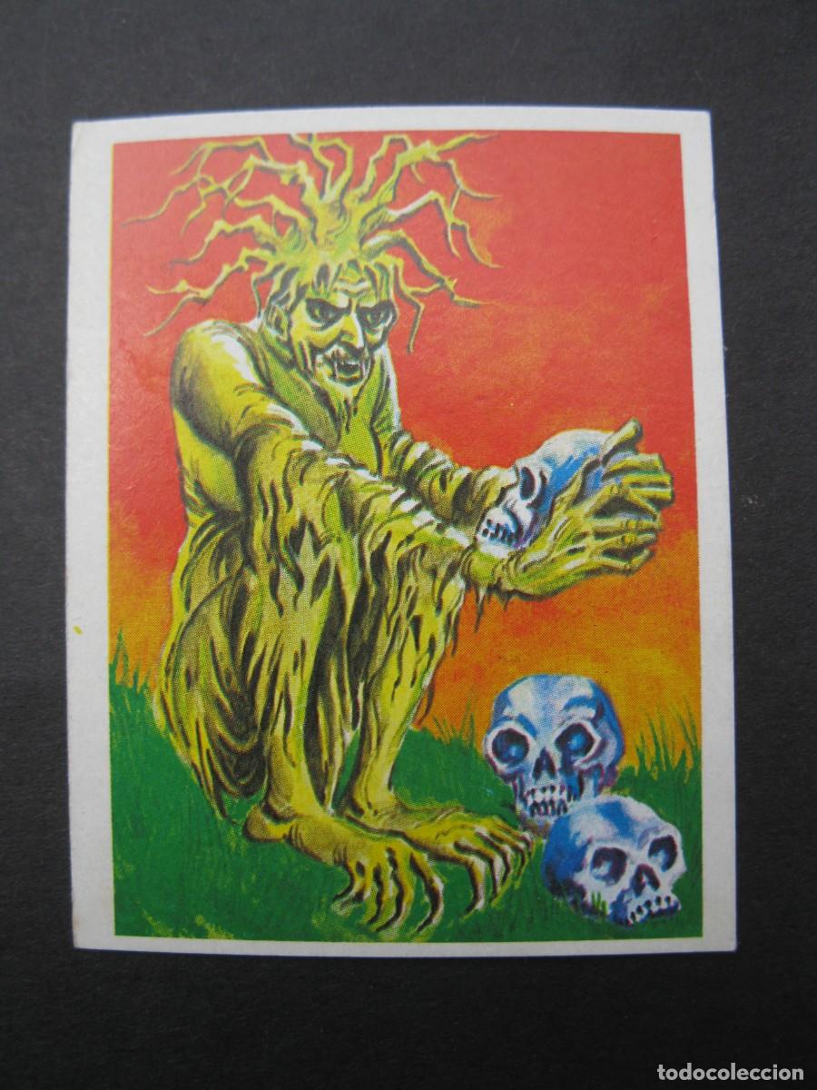 Coleccionismo Cromos antiguos: MONSTRUOS - CROMO N&ordm; 101 - MANDR&Aacute;GORA - MUNDICROM - NUNCA PEGADO.