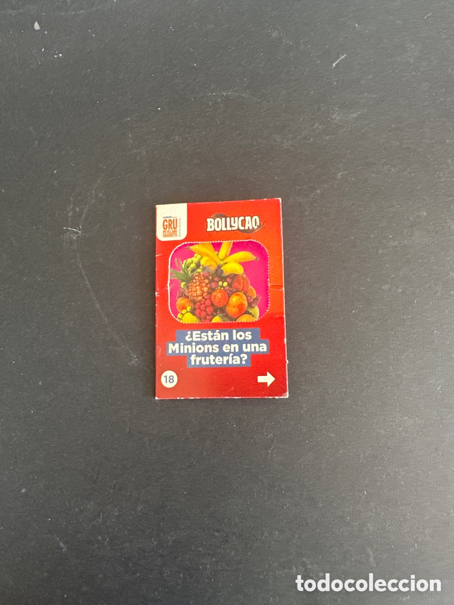 Coleccionismo Cromos antiguos: Cromo bollycao GRU mi villano favorito n&uacute;mero 18