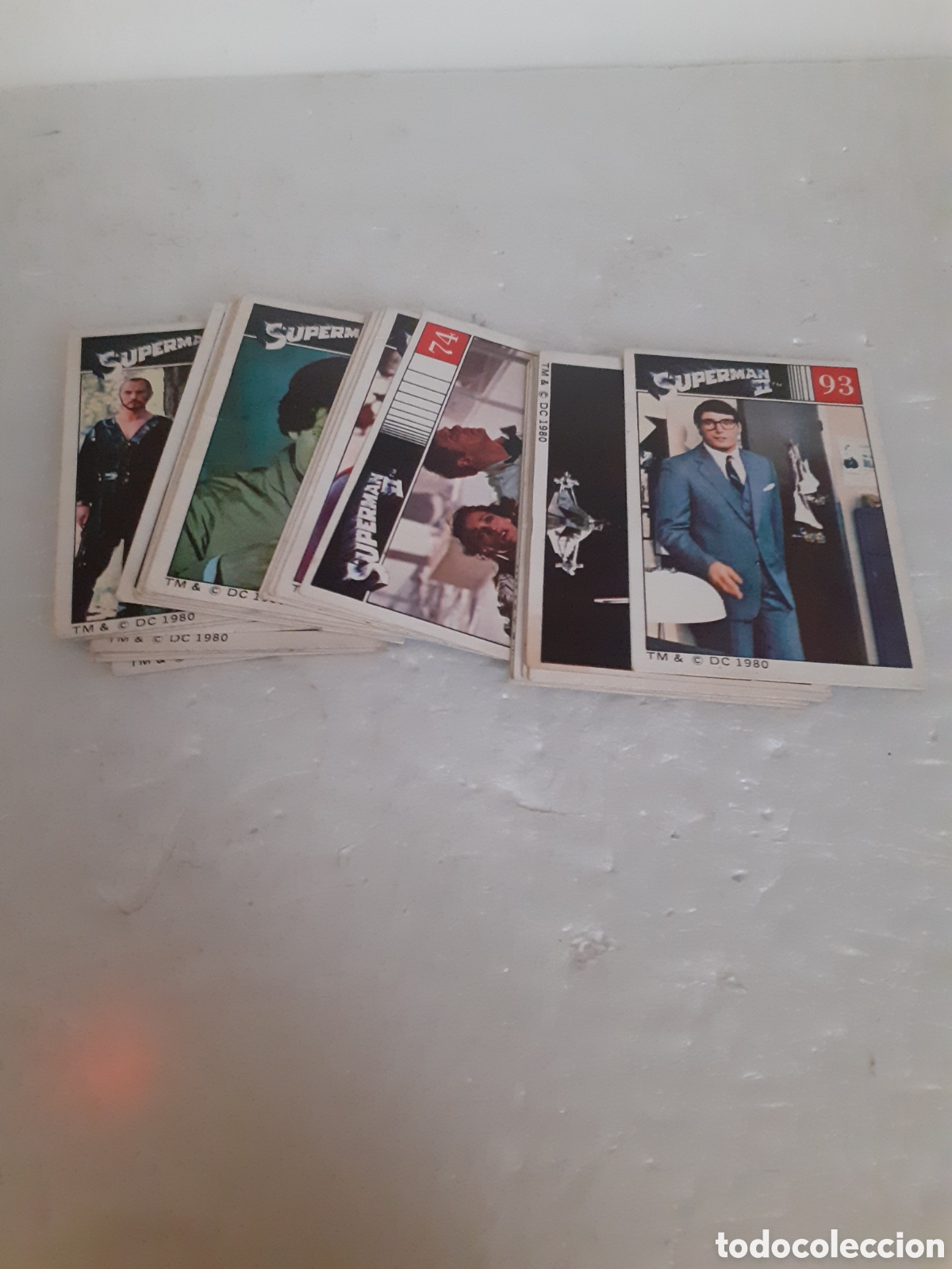 Coleccionismo Cromos antiguos: EDIT FHER LOTE DE 31 CROMOS SIN PEGAR SUPERMAN II