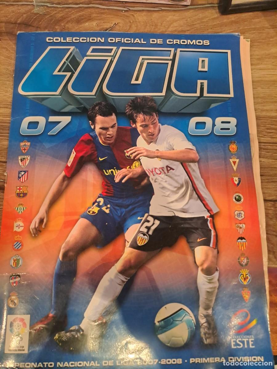 Coleccionismo Cromos antiguos: ALBUM COLECCION OFICIAL DE CROMOS ESTE PANINI LIGA 2007 2008 07 08