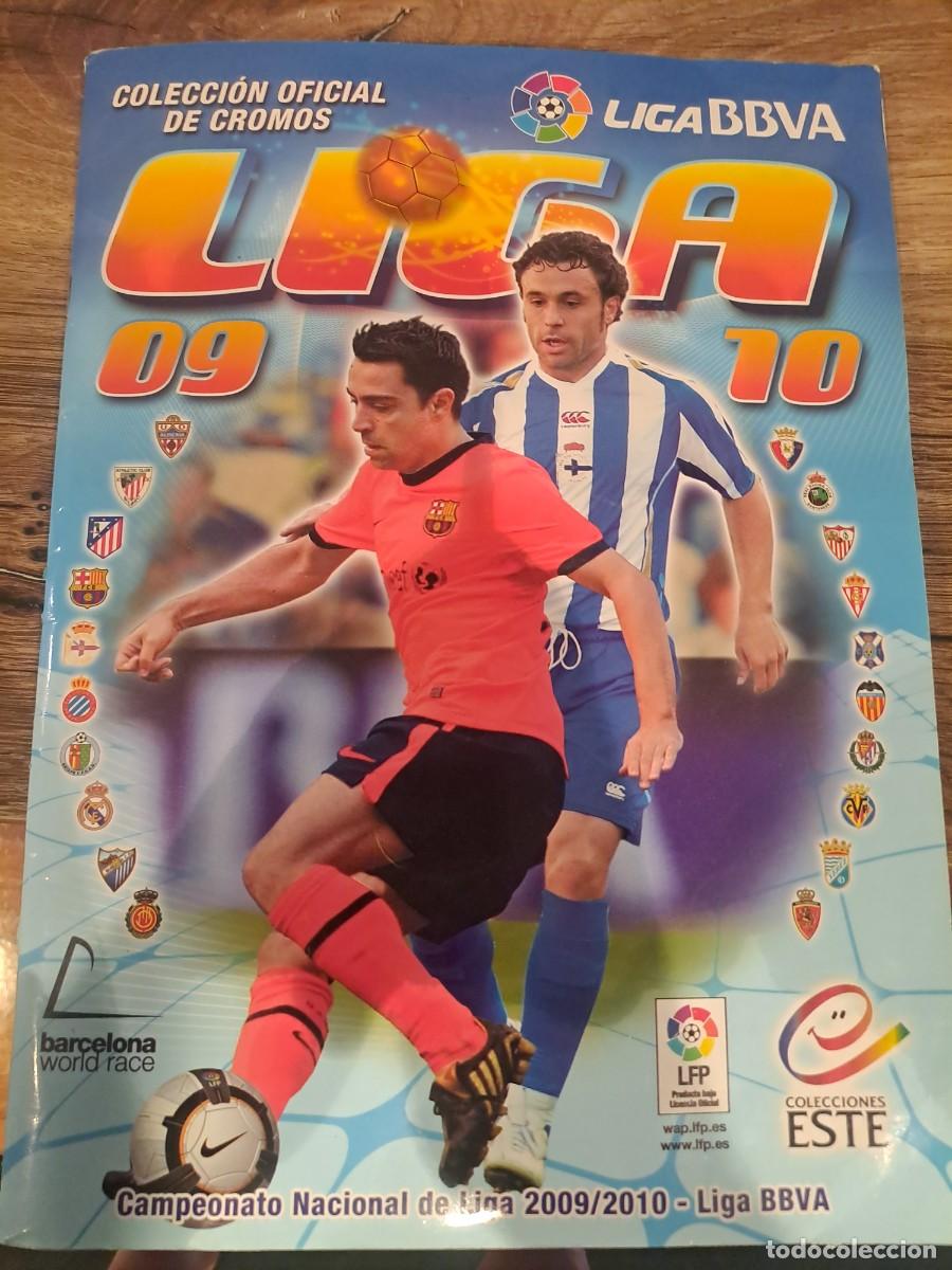 Coleccionismo Cromos antiguos: ALBUM COLECCION OFICIAL DE CROMOS ESTE PANINI LIGA 2009 2010 09 10