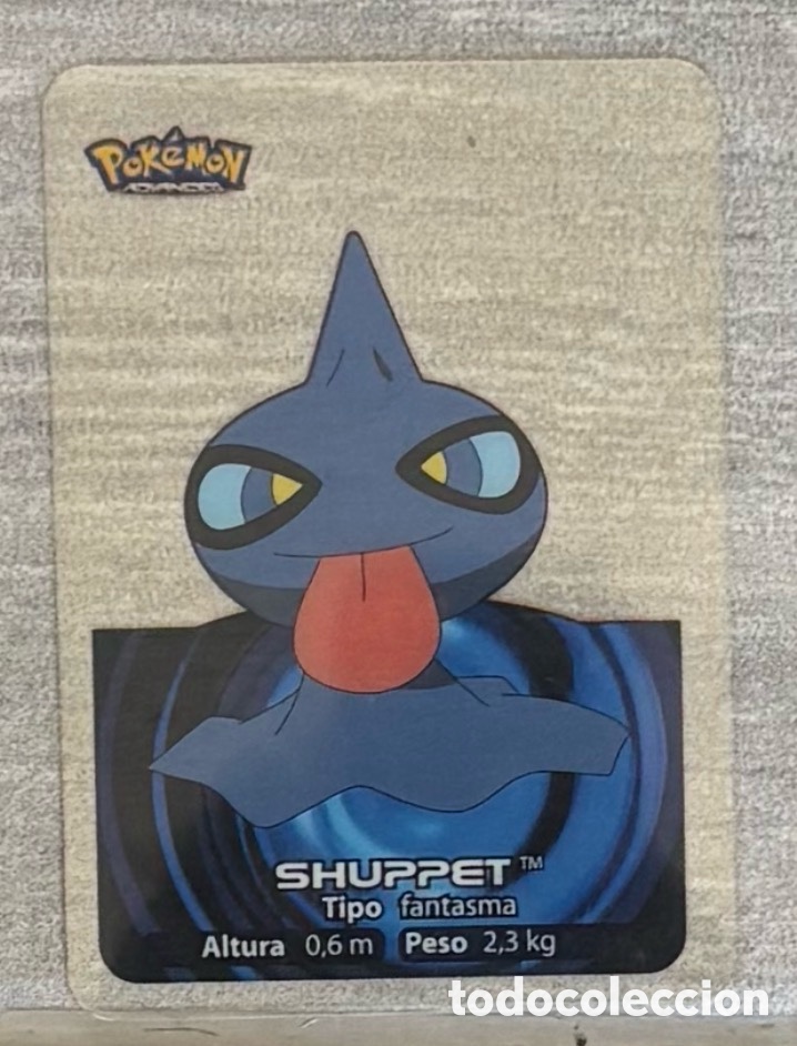 Coleccionismo Cromos antiguos: Carta Lamincards lamin card Pokemon advanced generaci&oacute;n SHUPPET