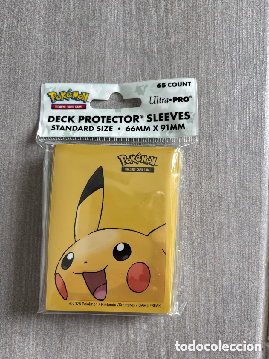 Coleccionismo Cromos antiguos: Fundas Pok&eacute;mon Ultra PRO 65 unidades TCG
