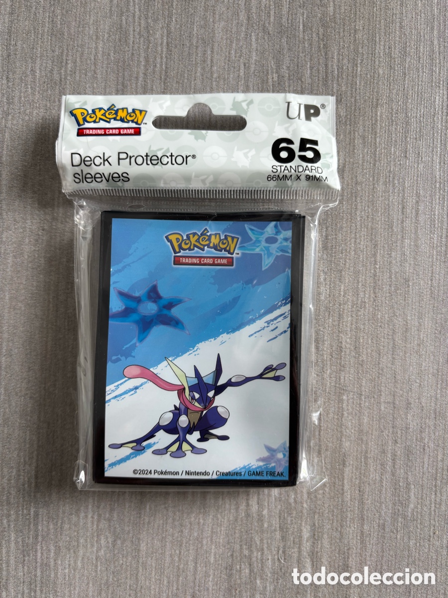 Coleccionismo Cromos antiguos: Fundas Pok&eacute;mon Ultra PRO 65 unidades TCG GRENINJA