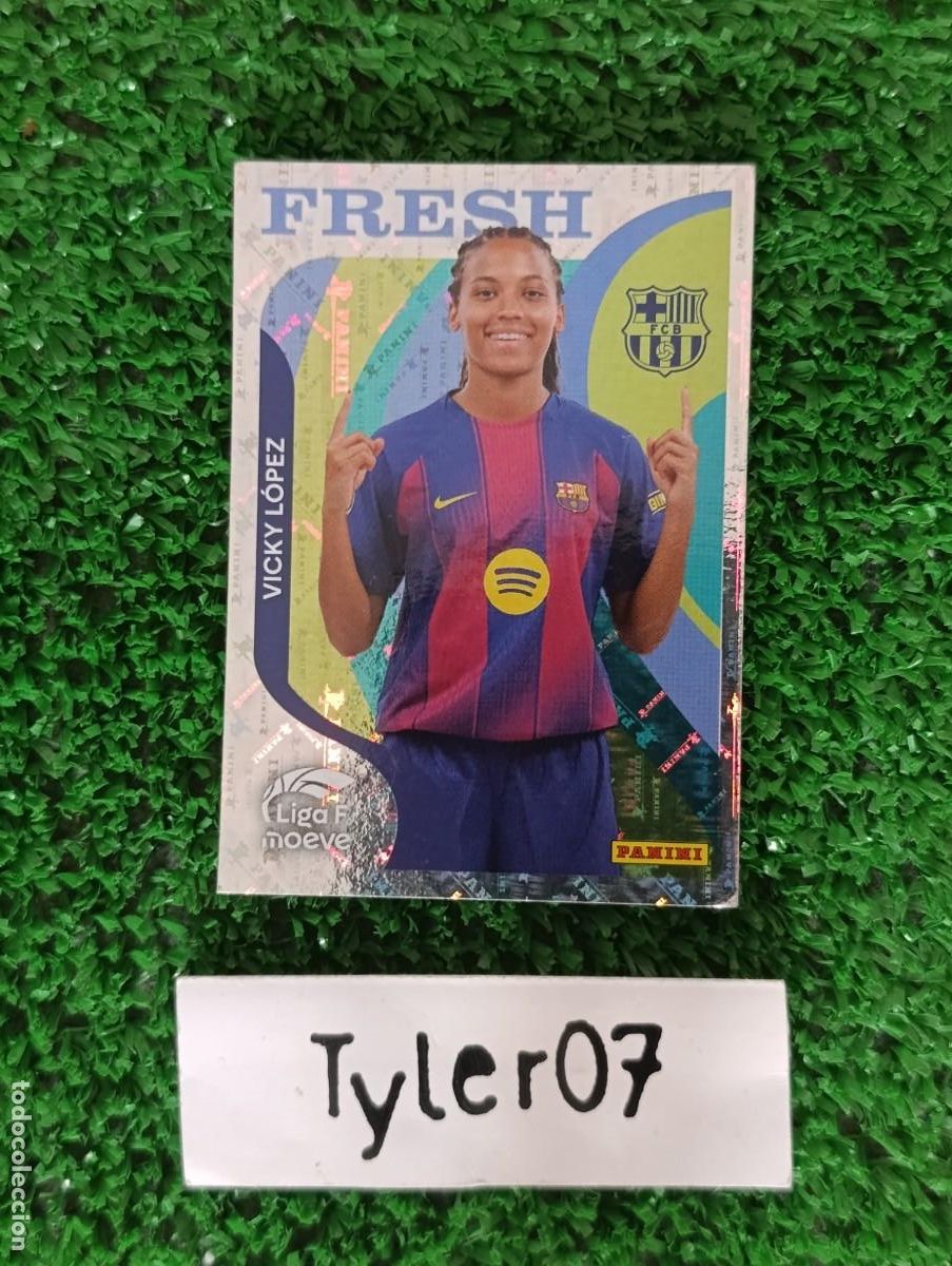Coleccionismo Cromos antiguos: VICKY LOPEZ BARCELONA 380 FRESH LIGA FEMENINA F MOEVE 2025 2026 25 26