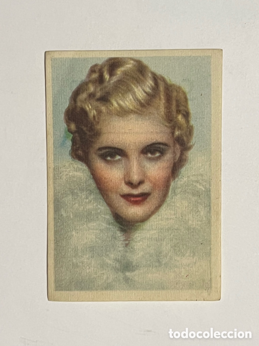 Coleccionismo Cromos antiguos: JEAN MUIR.. Cromos Cine Foto. Bruguera Hoja G-2, N.&deg; 10