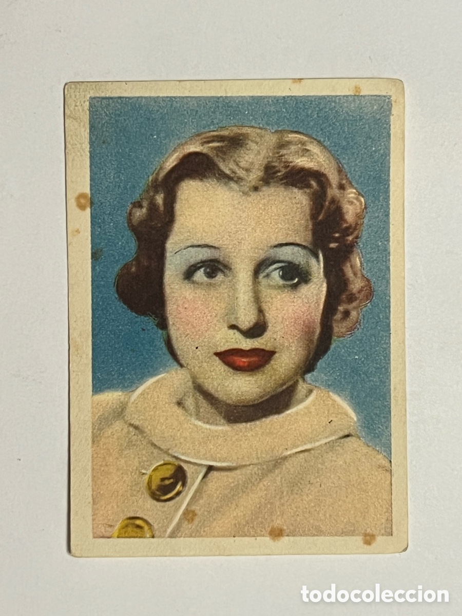 Coleccionismo Cromos antiguos: FRANCES DRAKE.. Cromos Cine Foto. Bruguera Hoja G-2, N.&deg; 1