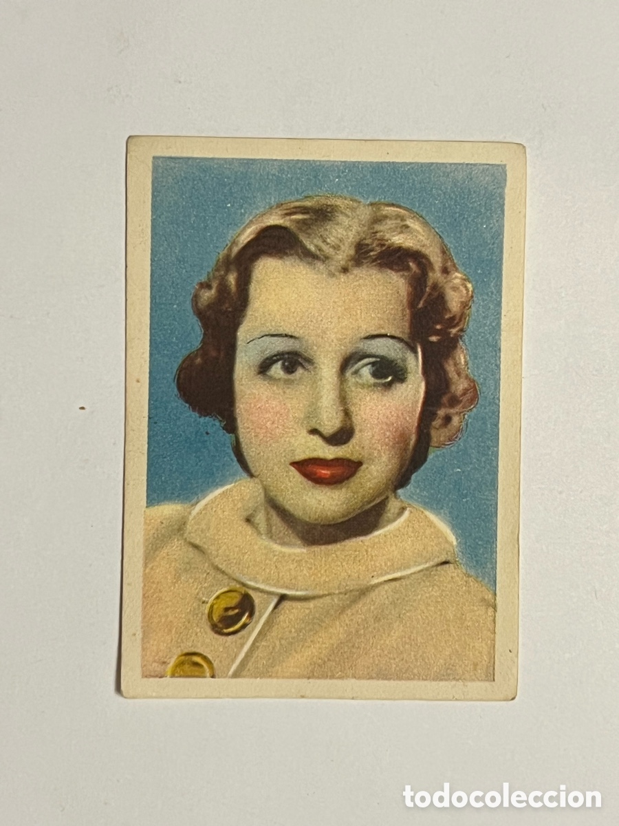 Coleccionismo Cromos antiguos: FRANCES DRAKE.. Cromos Cine Foto. Bruguera Hoja G-2, N.&deg; 1
