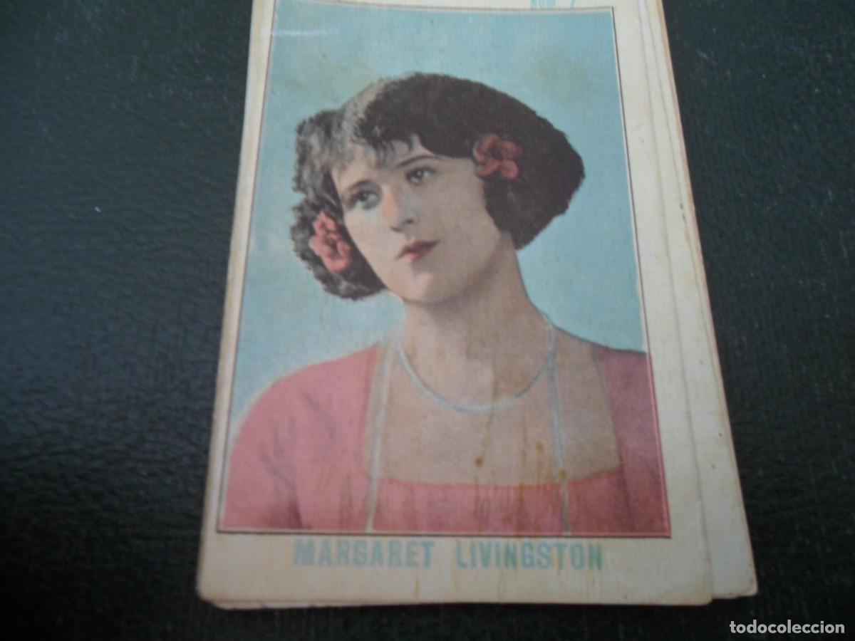 Coleccionismo Cromos antiguos: CHOCOLATE JUNCOSA ARTISTAS DEL CINE MARGARET LIVINGSTON