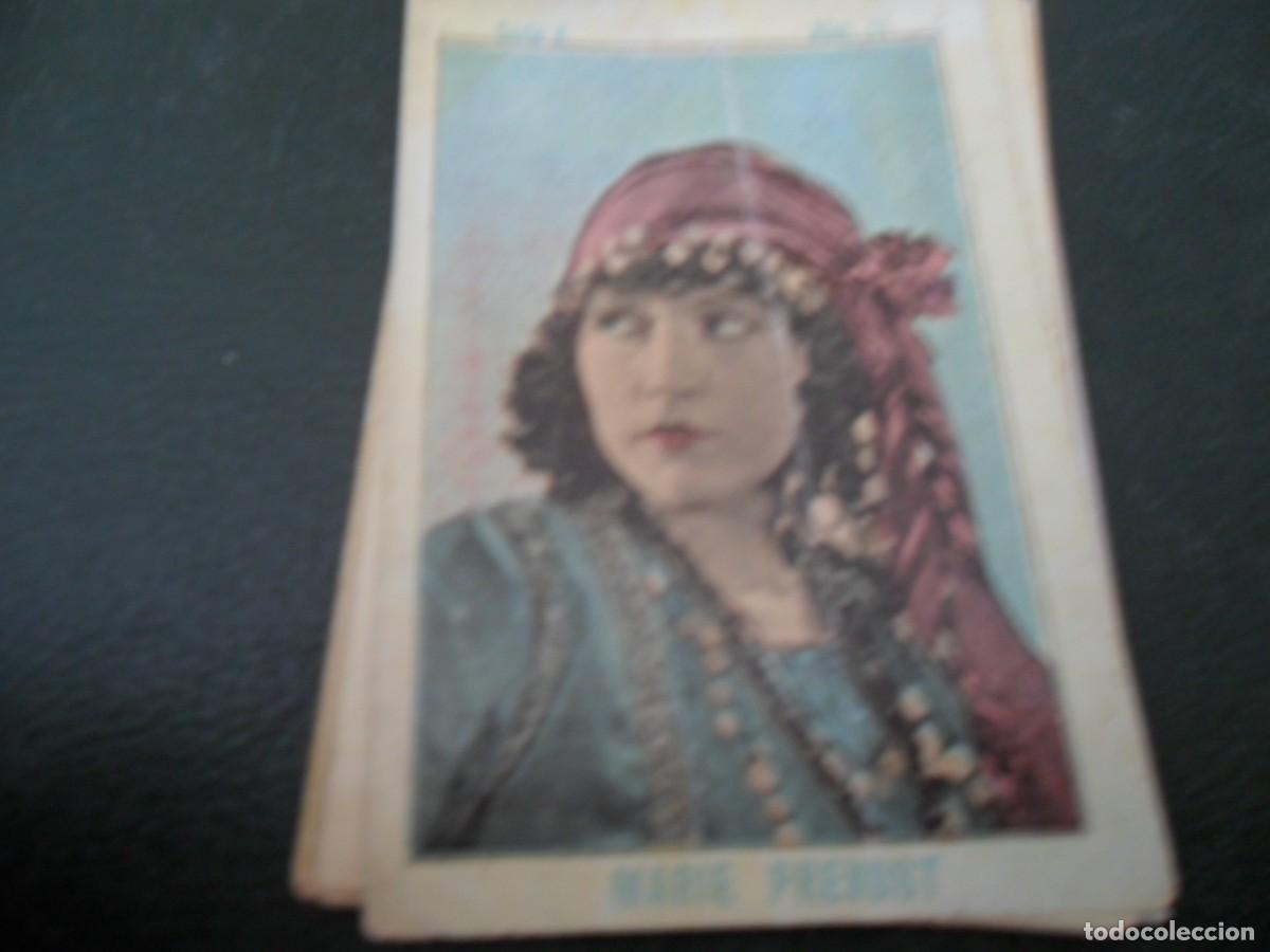 Coleccionismo Cromos antiguos: CHOCOLATE JUNCOSA ARTISTAS DEL CINE MARIE PREVOST
