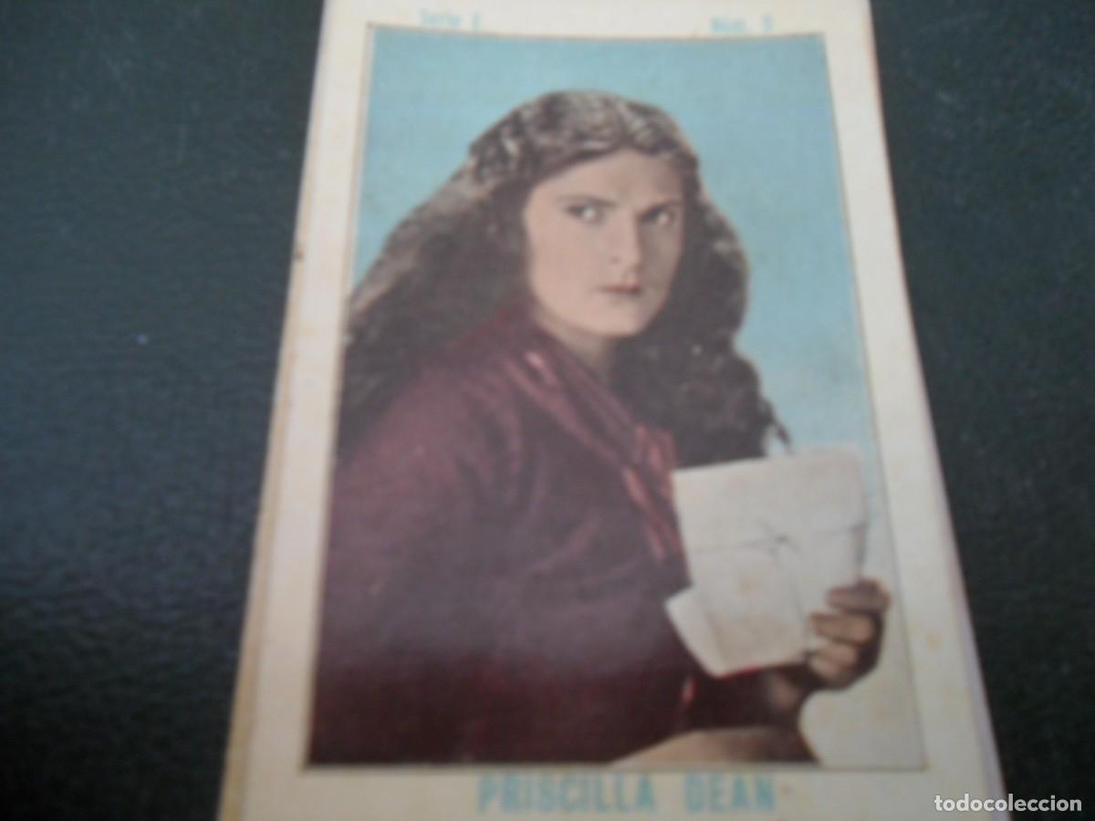 Coleccionismo Cromos antiguos: CHOCOLATE JUNCOSA ARTISTAS DEL CINE PRISCILLA DEAN