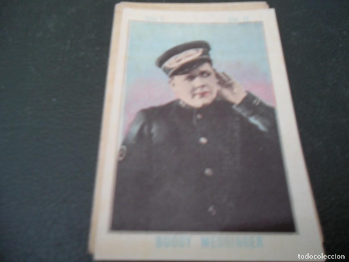 Coleccionismo Cromos antiguos: CHOCOLATE JUNCOSA ARTISTAS DEL CINE BUDDY MESSINGER