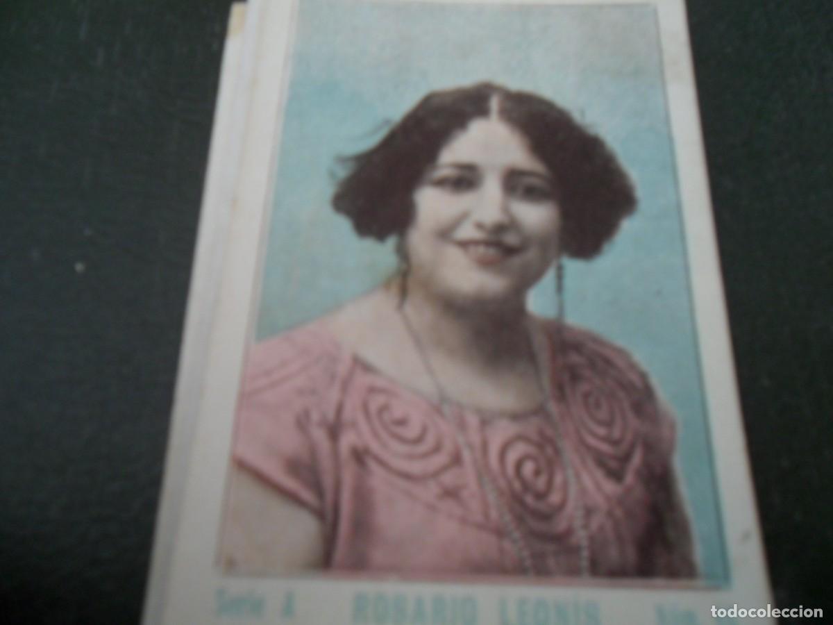 Coleccionismo Cromos antiguos: CHOCOLATE GUILLEN ARTISTAS DEL CINE ROSARIO LEONIS