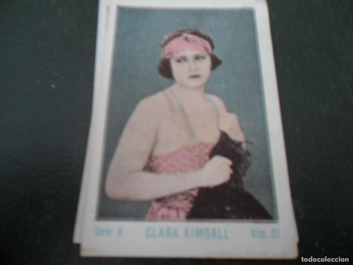 Coleccionismo Cromos antiguos: CHOCOLATE GUILLEN ARTISTAS DEL CINE CLARA KIMBALL