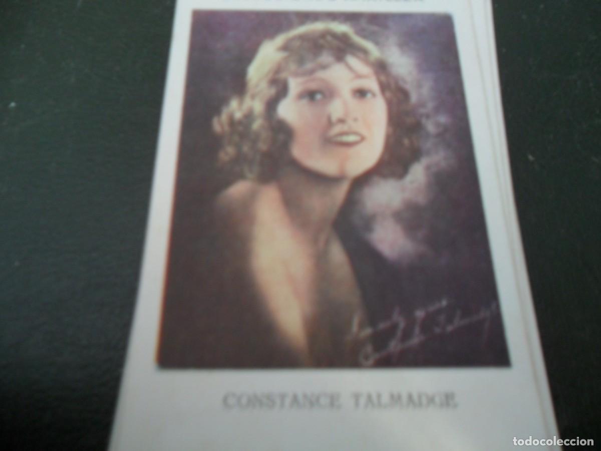 Coleccionismo Cromos antiguos: COLECCIONES AMATLLER CONSTANCE TALMADGE