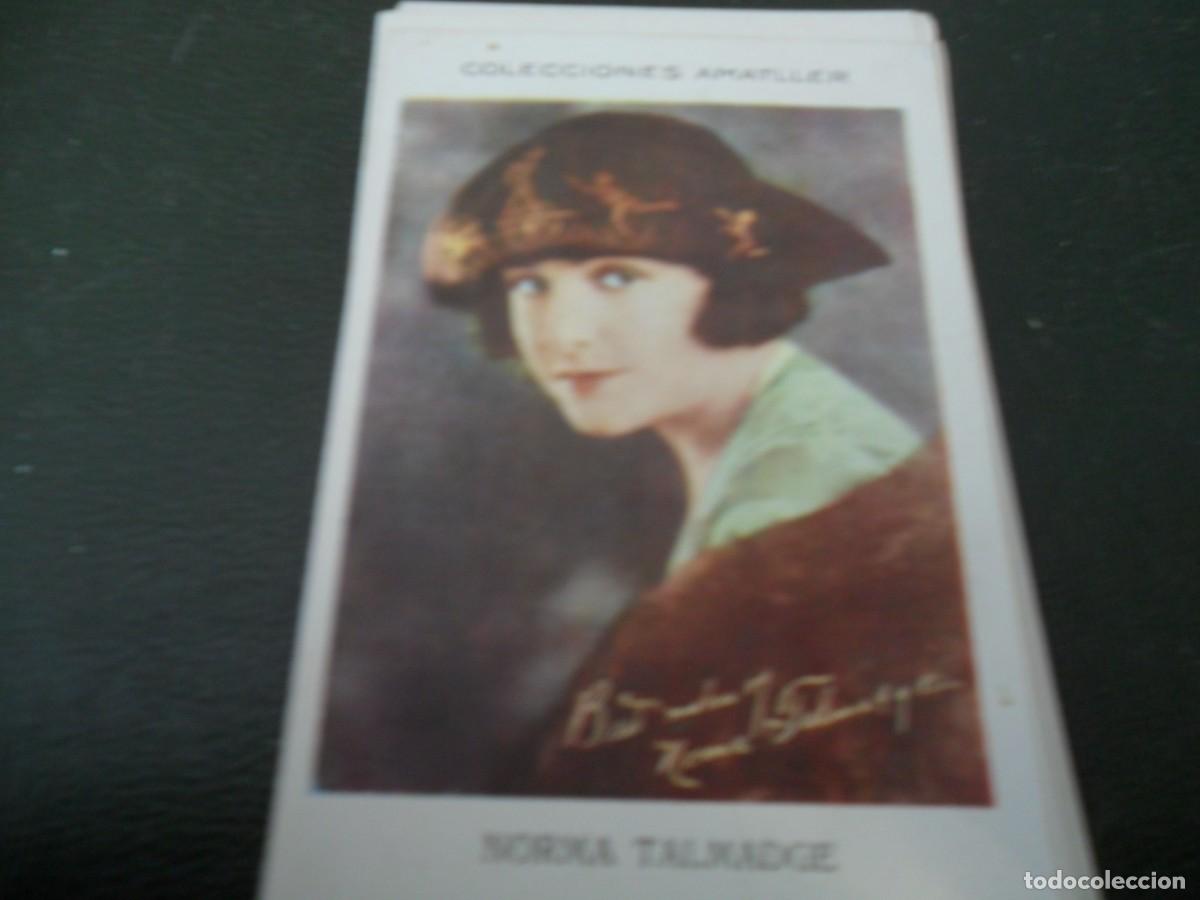 Coleccionismo Cromos antiguos: COLECCIONES AMATLLER NORMA TALMADGE