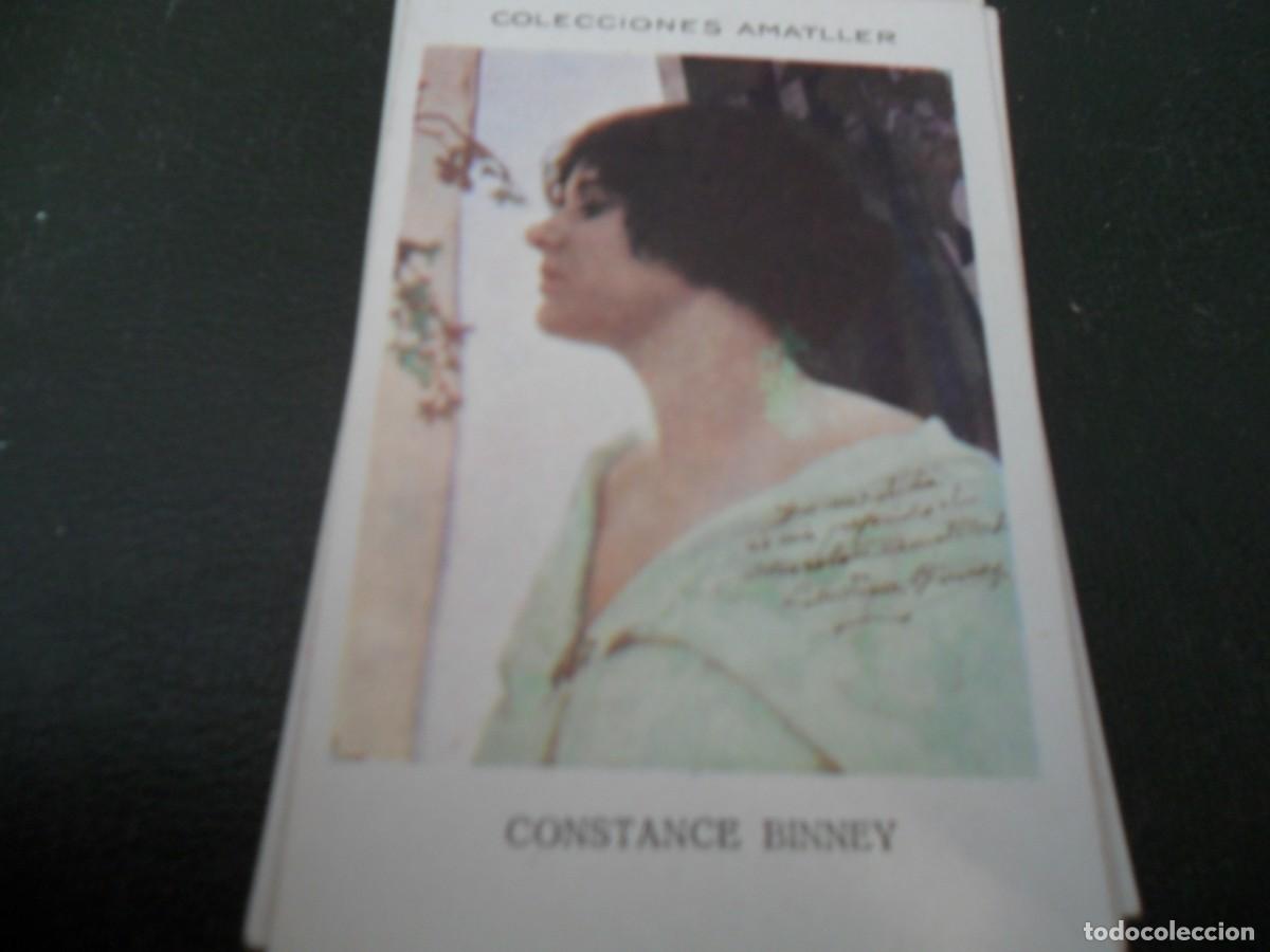 Coleccionismo Cromos antiguos: COLECCIONES AMATLLER CONSTANCE BINNEY