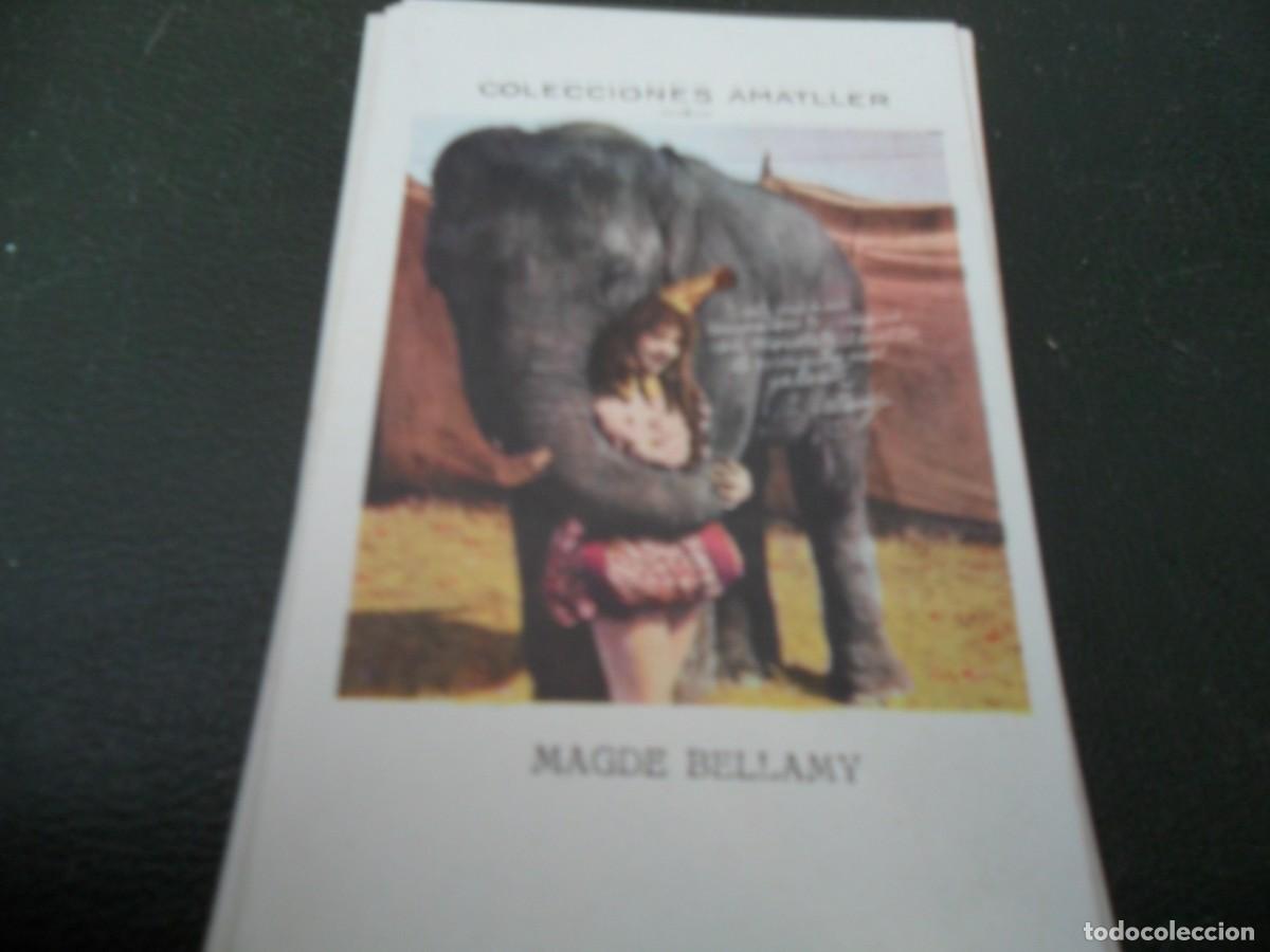 Coleccionismo Cromos antiguos: COLECCIONES AMATLLER MADGE BELLAMY