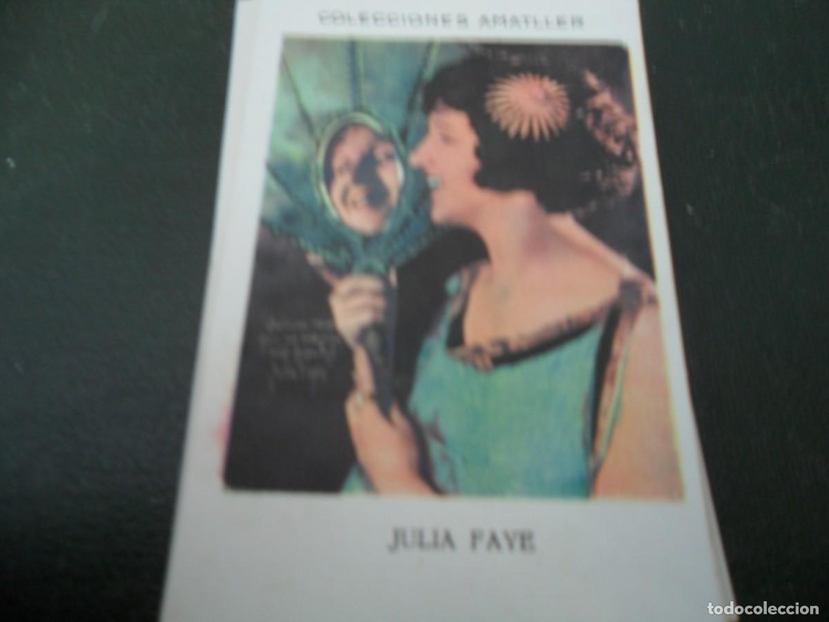 Coleccionismo Cromos antiguos: COLECCIONES AMATLLER JULIA FAYE