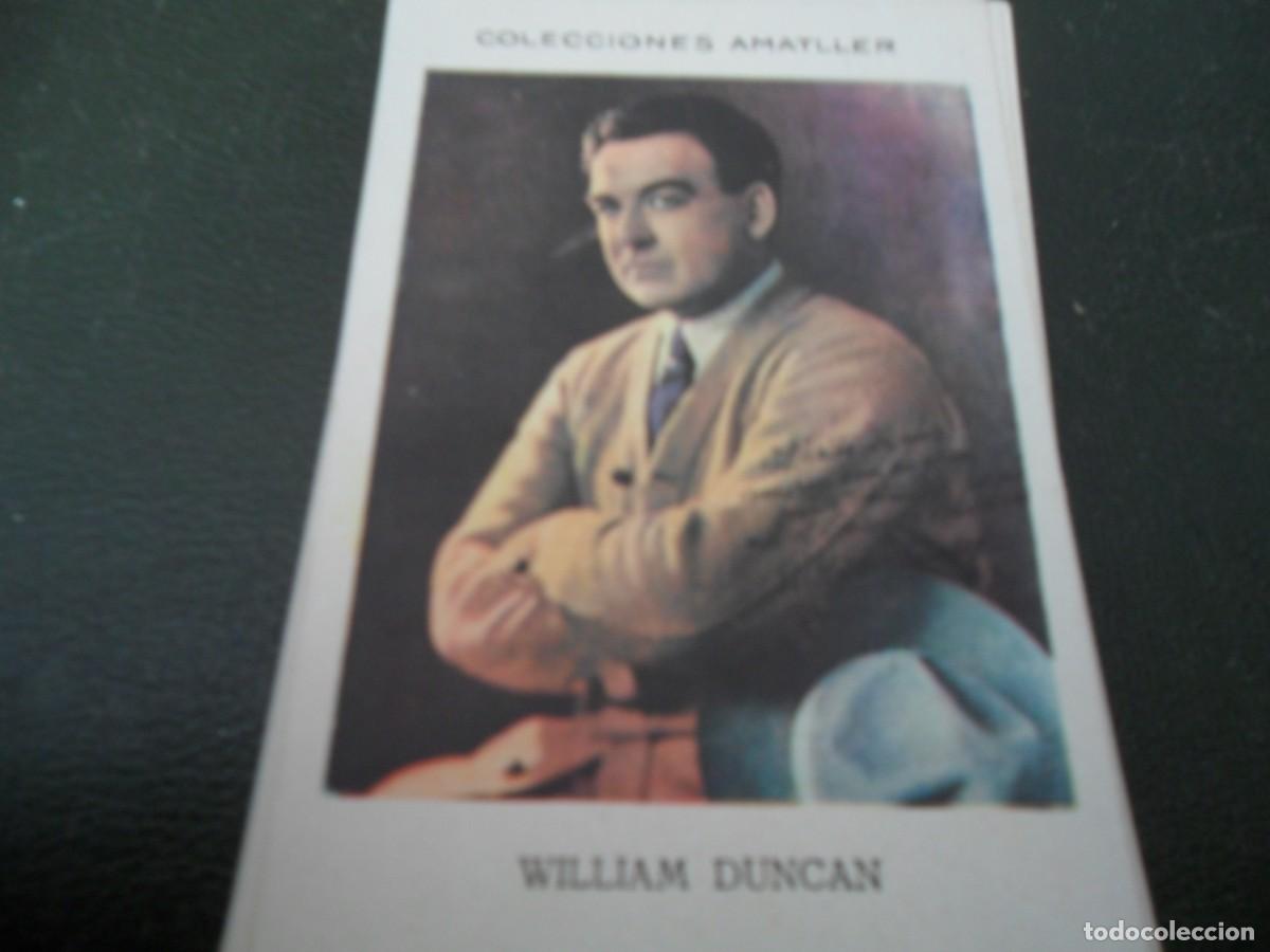 Coleccionismo Cromos antiguos: COLECCIONES AMATLLER WILLIAM DUNCAN