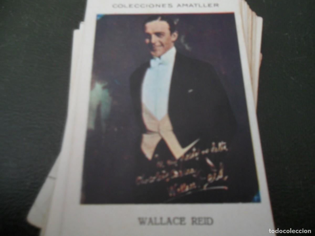 Coleccionismo Cromos antiguos: COLECCIONES AMATLLER WALLACE REID