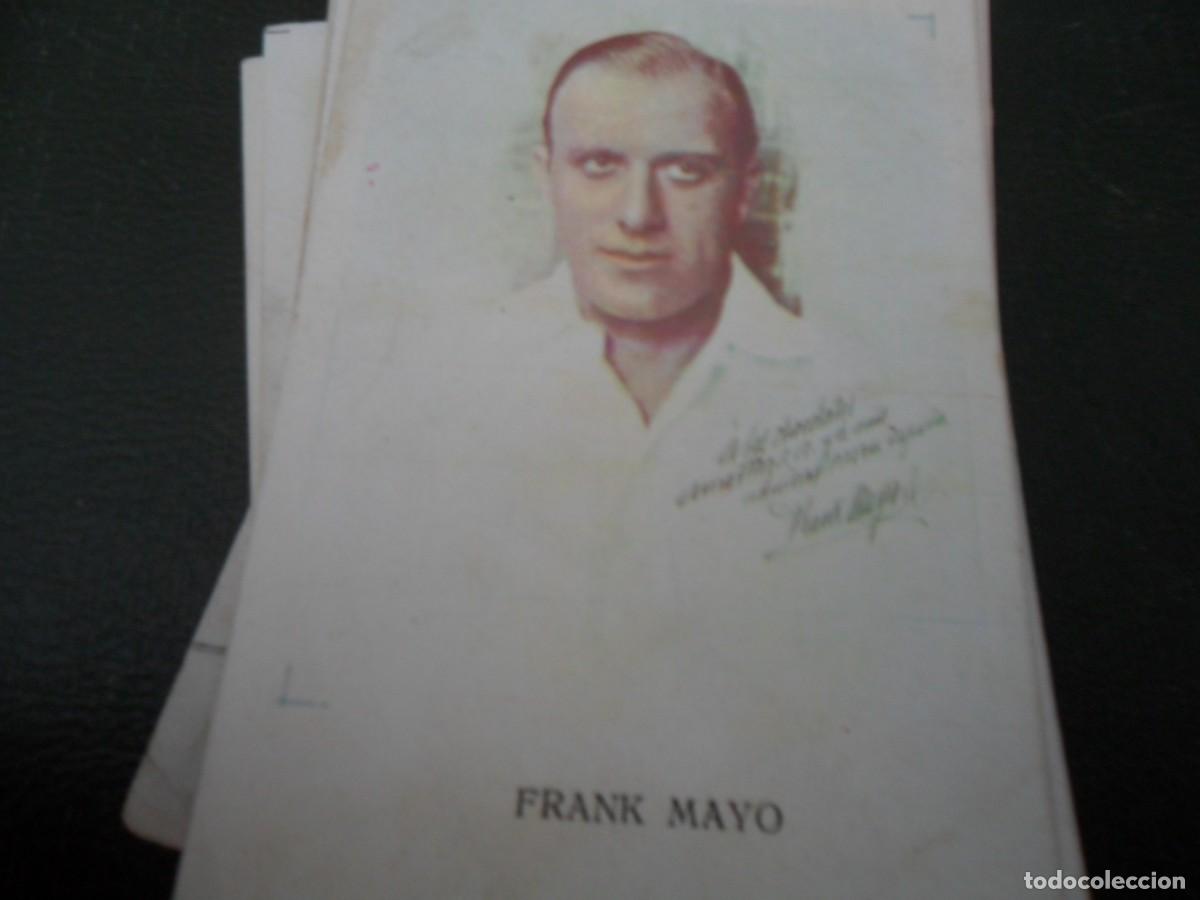 Coleccionismo Cromos antiguos: COLECCIONES AMATLLER FRANK MAYO