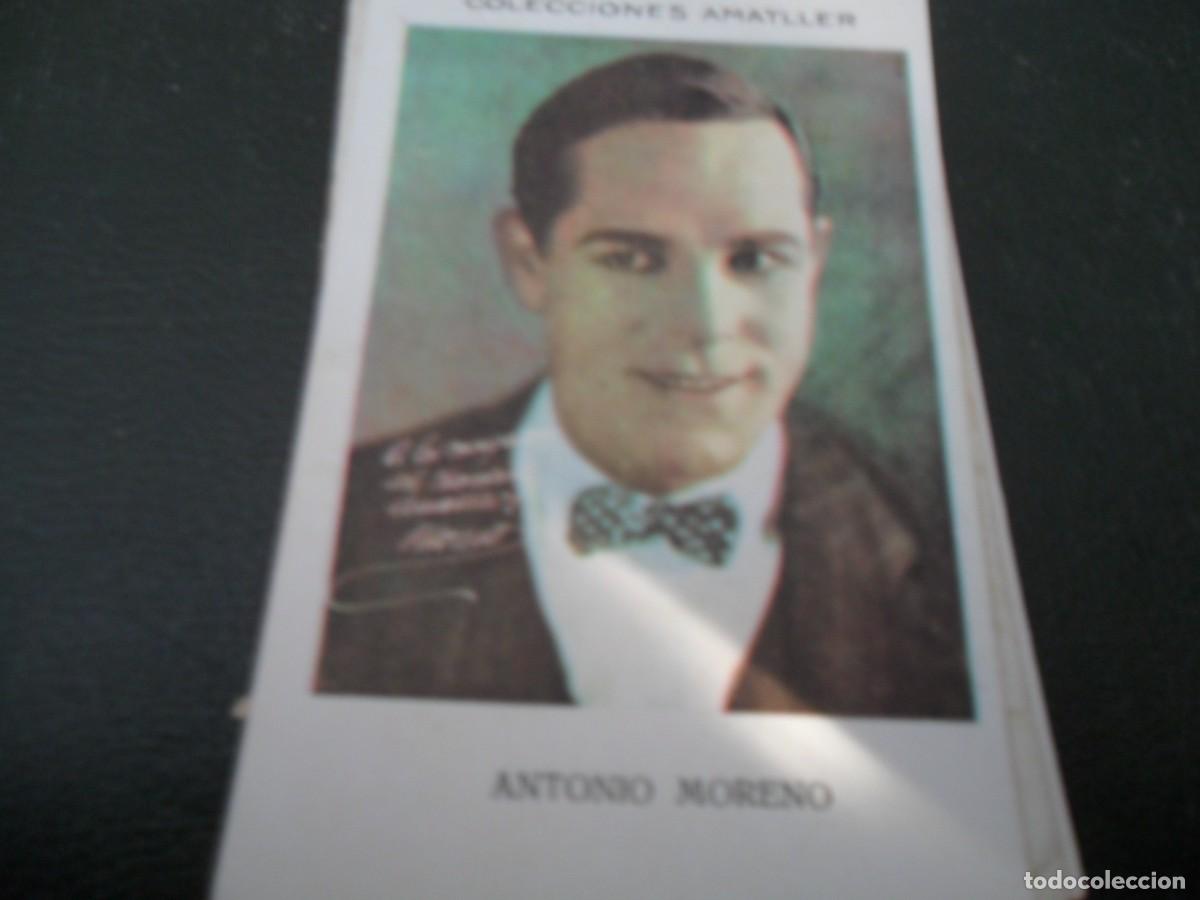 Coleccionismo Cromos antiguos: COLECCIONES AMATLLER ANTONIO MORENO