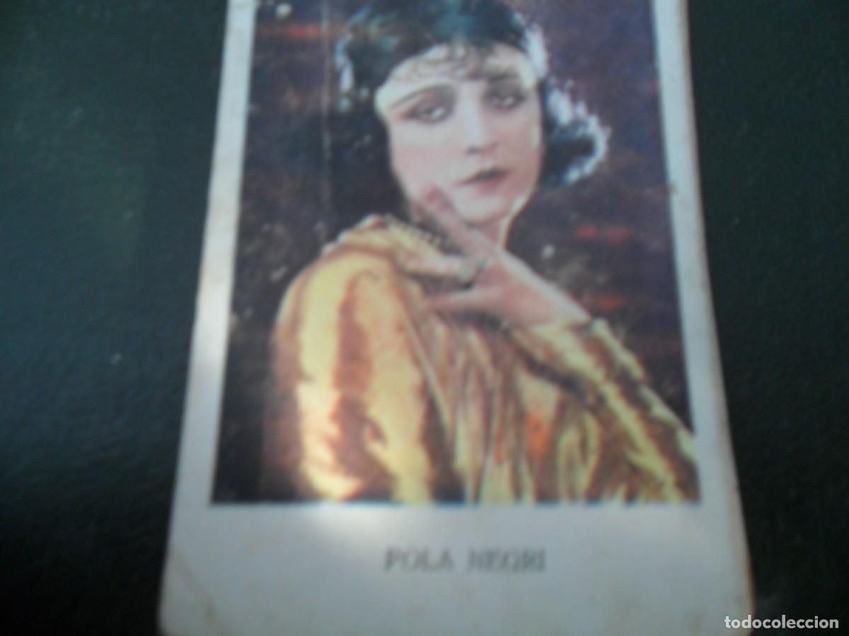 Coleccionismo Cromos antiguos: COLECCIONES AMATLLER POLA NEGRI
